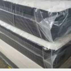 Queen bed pillow top can deliver new