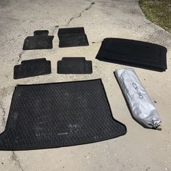 Mazda CX-30 Floormats, Trunk Cover, Windshield SunShade