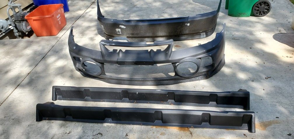 Mitsubishi Evo 5 Lancer Mirage Fiberglass Body Kit by Extreme Dimensions