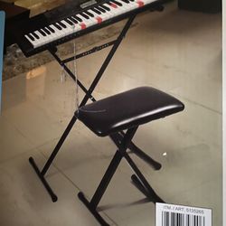 Casio 61 Key keyboard With Stand And Seat 