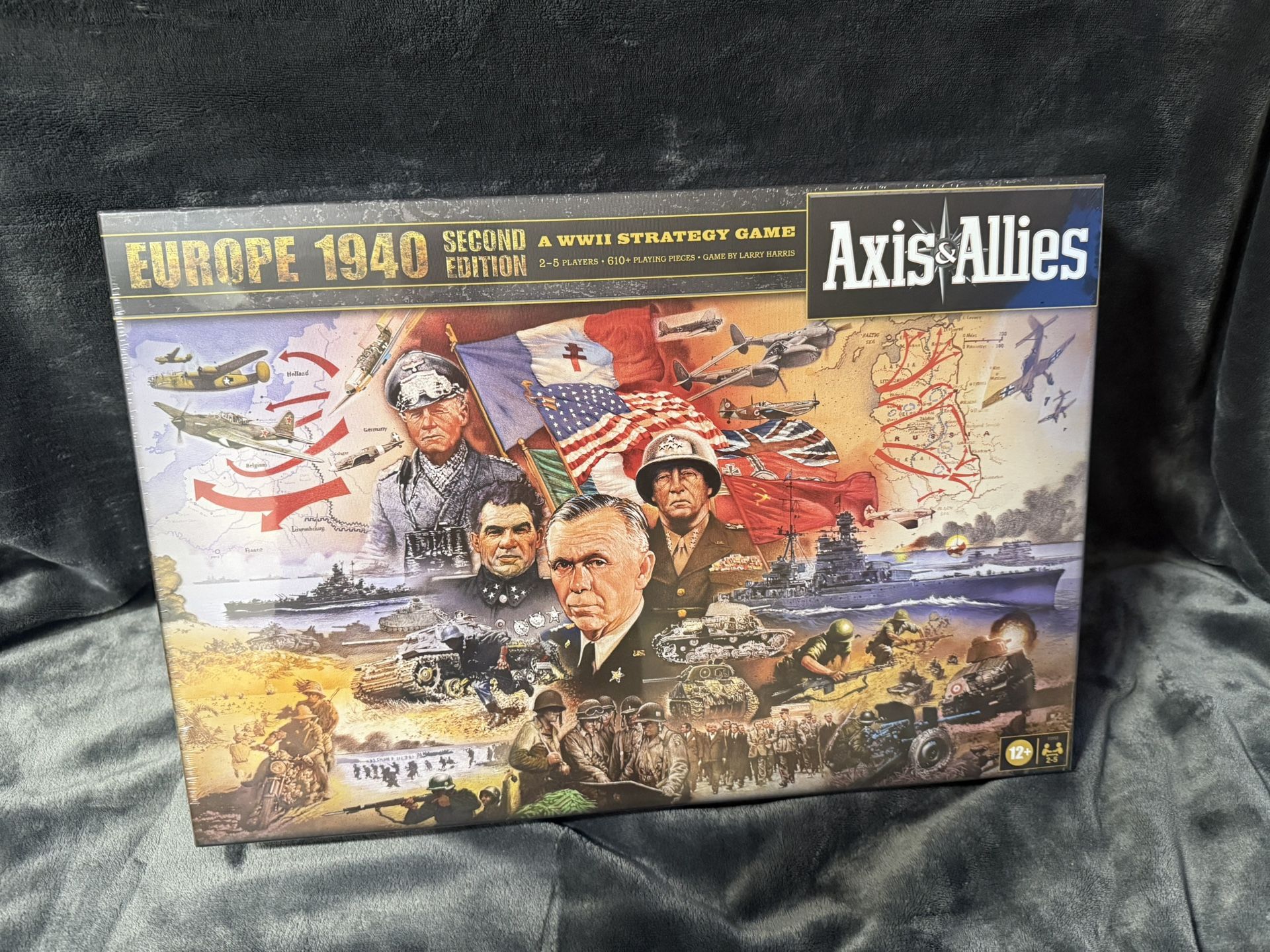 Avalon Hill Axis & Allies Europe 1940 Second Edition WWII Strategy Board Game