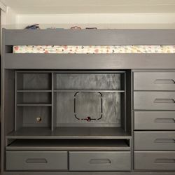Grey Bunk Bed