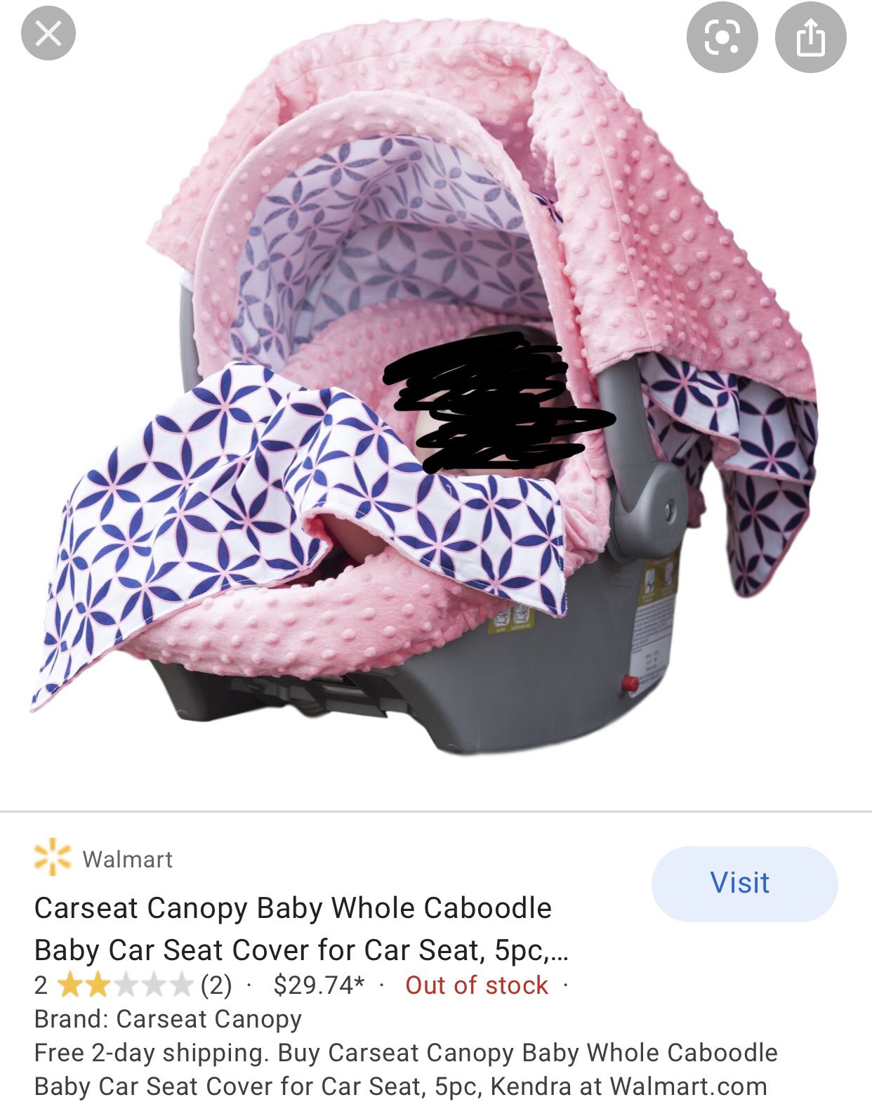 Whole baby care seat covers 5pc