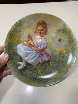 Limited edition vintage porcelain collector plate