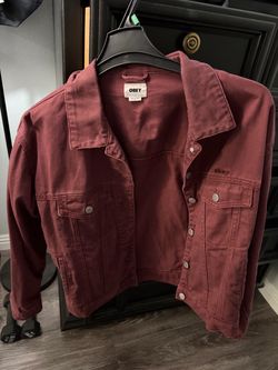 Women small Obey Jean jacket