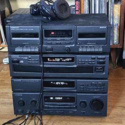 READ Kenwood Receiver Cassette Player/Recorder CD Changer