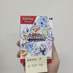 Prismatic Evolutions Booster Bundle