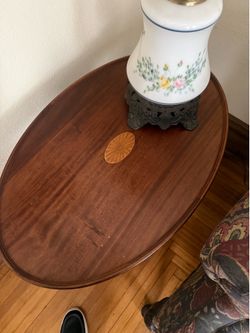 Antique Oval Tilt Top Table **Moving Sale**