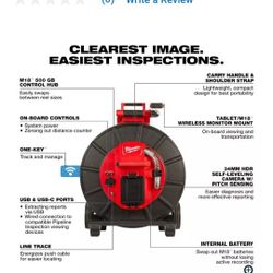 Milwaukee®
200 ft. Stiff Modular Pipeline Inspection Camera