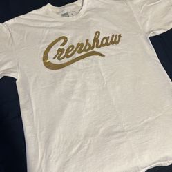 The Marathon Continues “CRENSHAW” Gold Foil Tee