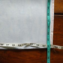 Zweigart 14ct Vintage Blue Whisper, 1 Yard, 36inx43in