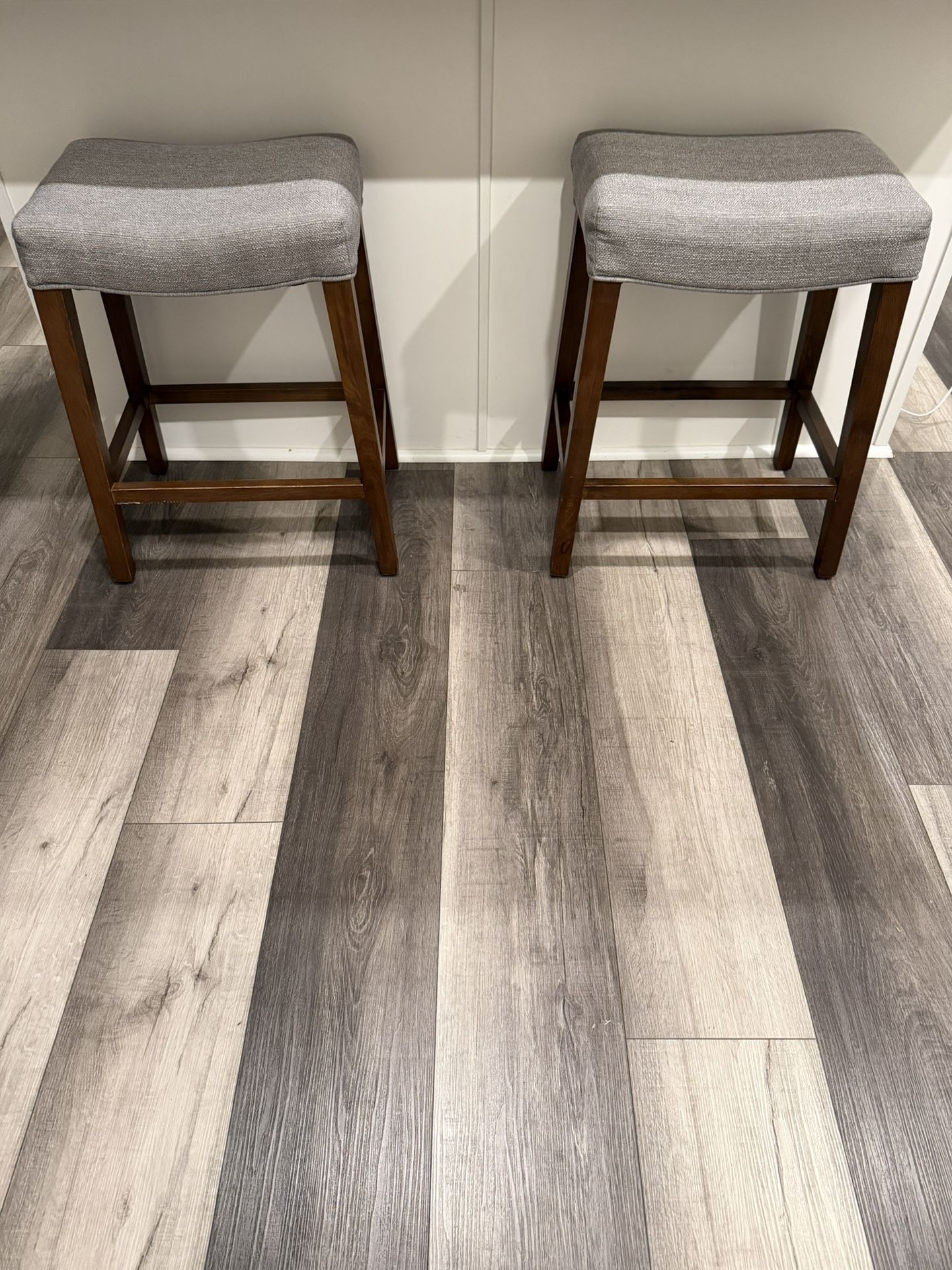 Set of 2 Upholstered Counter Height Bar Stools $140 OBO