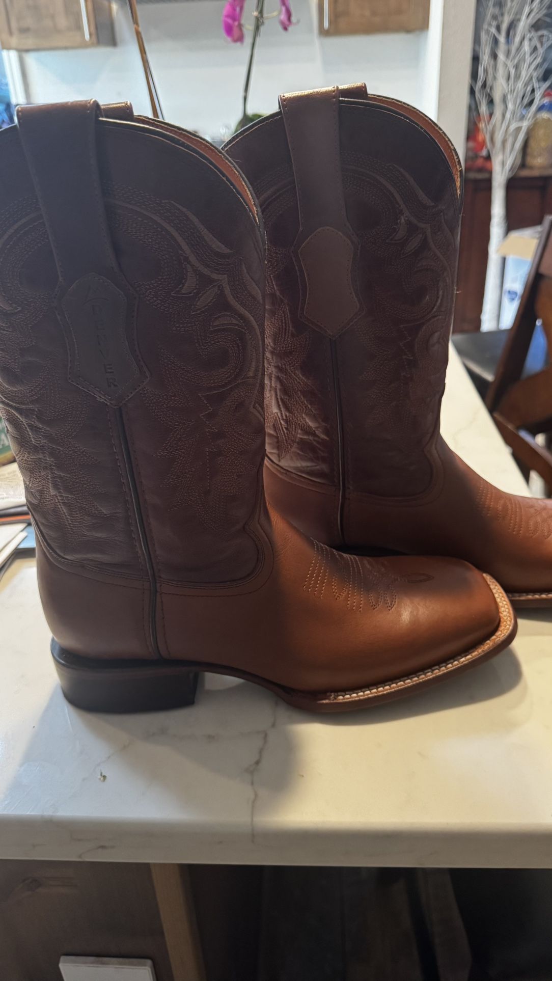 Western Leather Boots