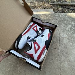 Jordan 4s Red Cement 