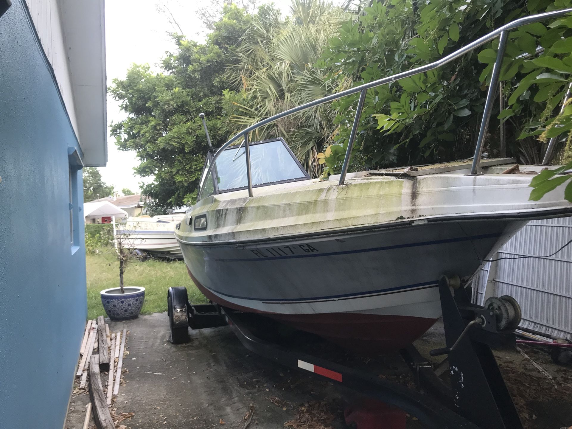 22ft Boat with Trailer for Sale in West Palm Beach, FL - OfferUp