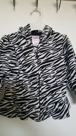 Size 3 zebra sweater