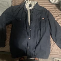 Dickies Duck Hooded Shirt Jacket