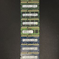 4GB RAM Sticks (x4)