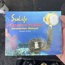 SeaLife DC 600 Underwater Digital Camera with Housing and External Flash