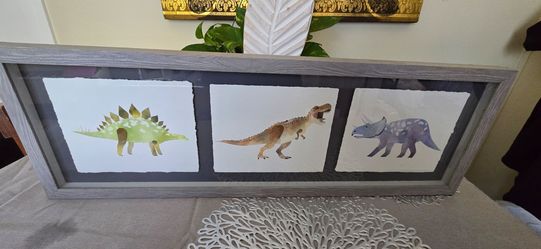 3 Panel Framed wall art
