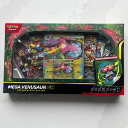 Mega Venusaur Ex Premium Collection Box