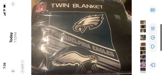 Philadelphia Eagles Official NFL Throw Blanket