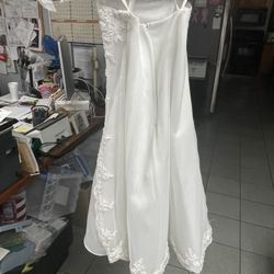 Two Little Girl Bridal Dresses 
