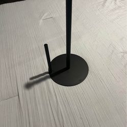 Matte Black Paper Towel Holder
