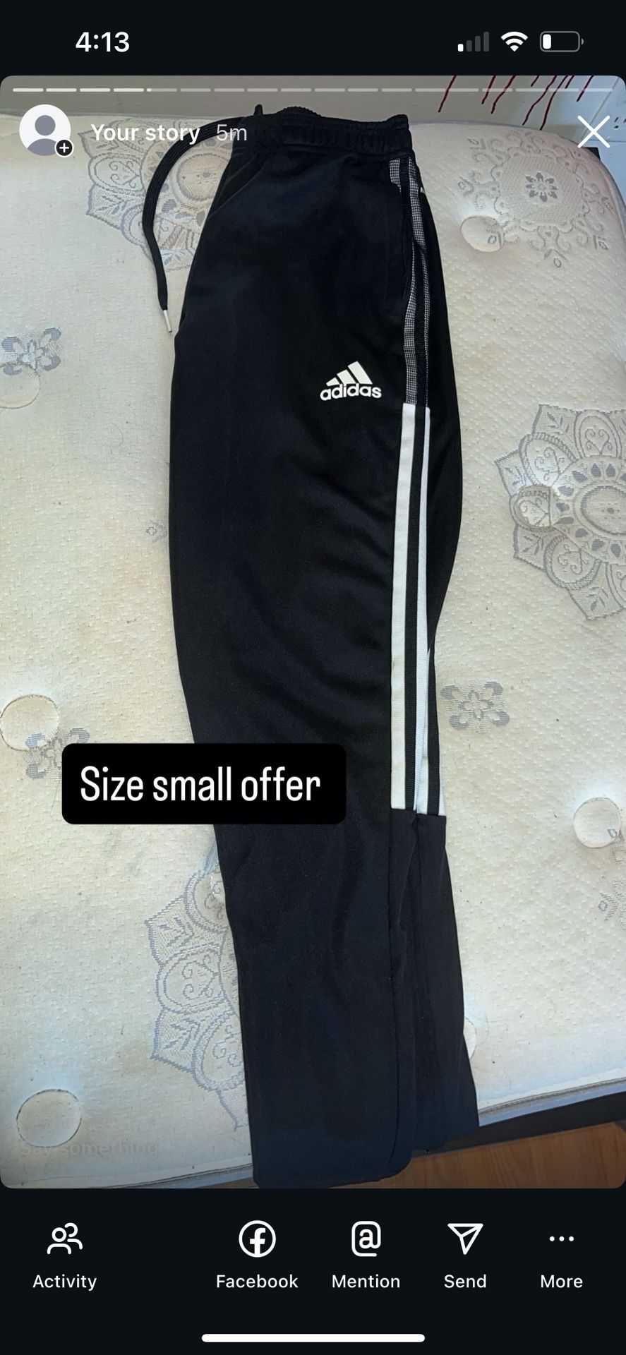 10$ Size Small Adidas Have Way More Pictures And Videos Just Dm Me