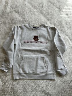 Cornell University Cream/White Sweater Size S