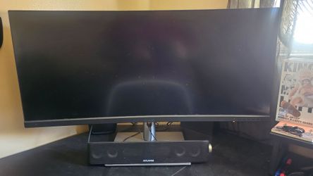 Asus proart 34" curved monitor.