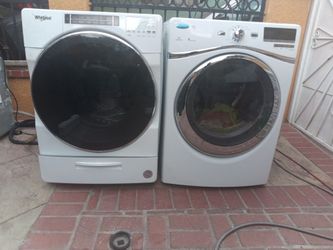 Washer and dryer