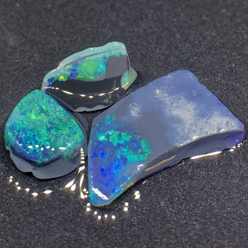 Bright Multifired Garwin Field Mulga Black Rubs 5.00 cts Beautiful Patterns