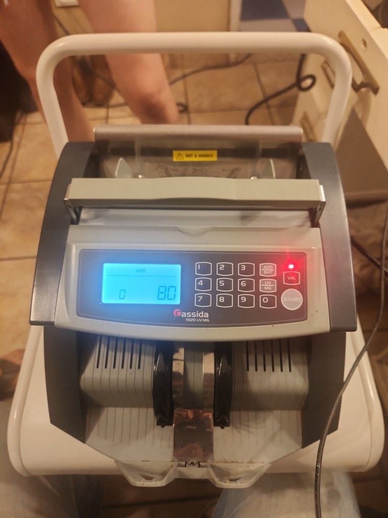Cassida
Cassida 5520 Series Bill Counter Gray (5520UV/MG)