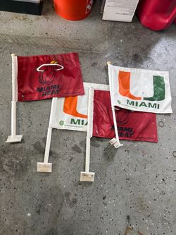 Florida flags window car $40