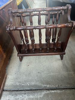 Spindle magazine rack