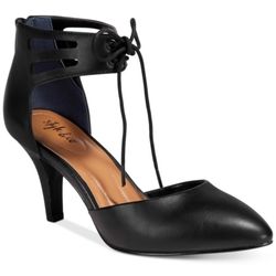  Style & Co. “Vanaa” Dress Ankle Strap Lace Up Pumps
