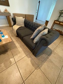 Charcoal Grey Sofa