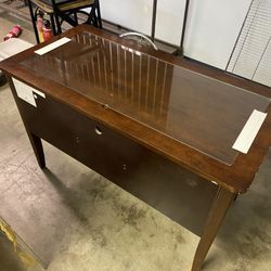 Modern cherry high quality wood desk