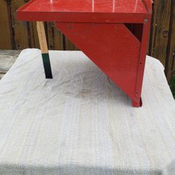 Tool Box Side Shelf Folding Metal 
