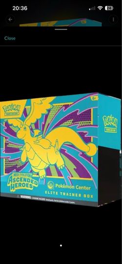 Pokemon Ascended Heroes Pokemon Center Elite Trainer Box (Exclusive)