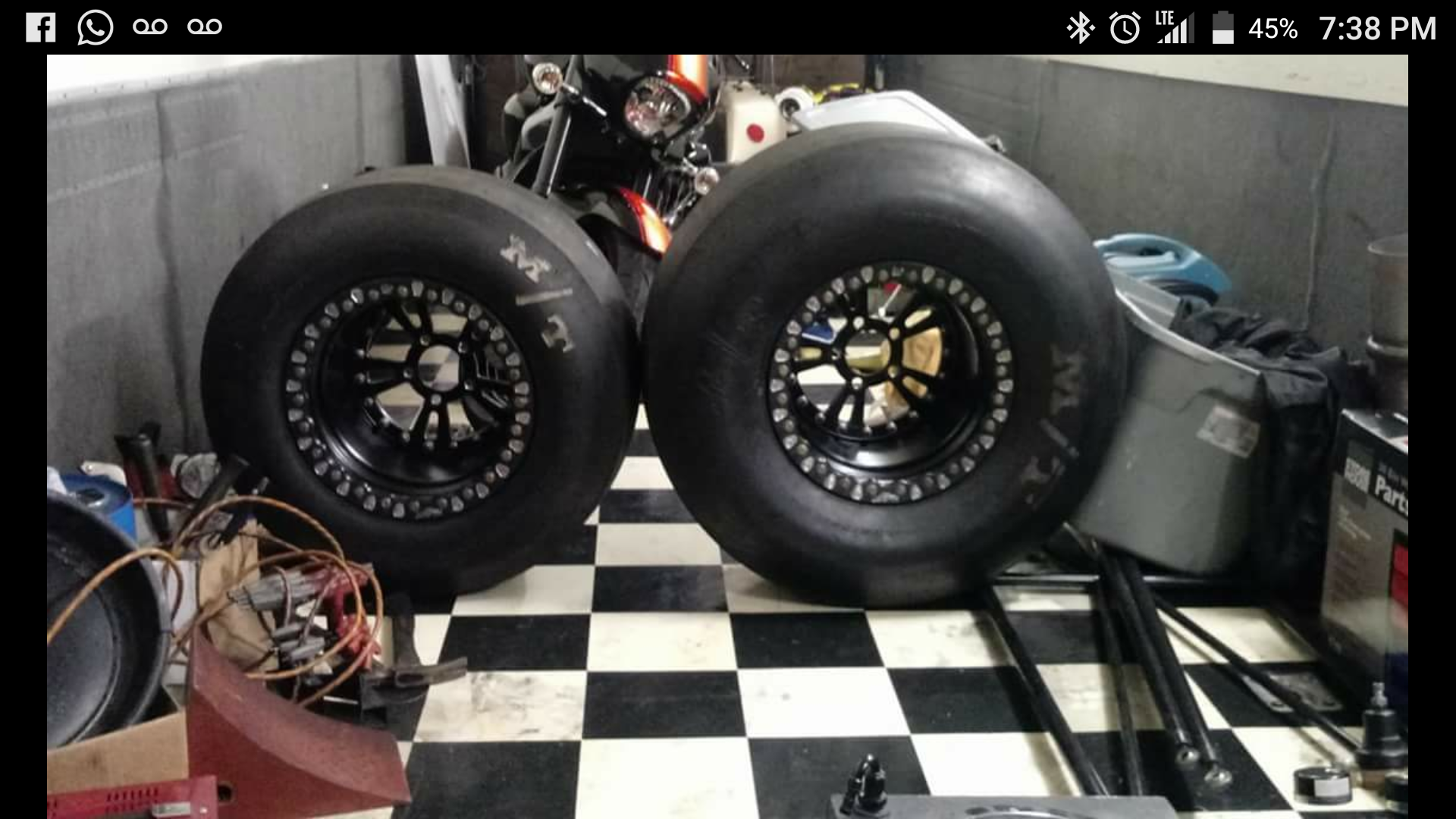 Holeshot racing wheels