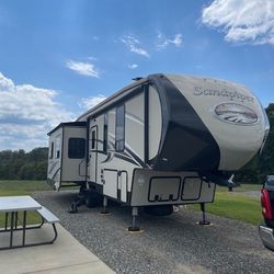 2017 Sandpiper 354RET by Forest River – Fully Loaded Luxury Fifth Wheel