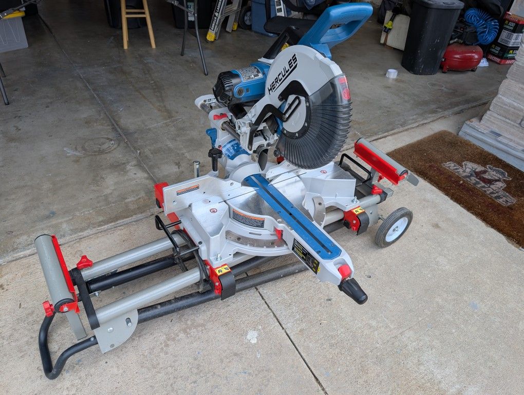 12 Inch Sliding Hercules Miter Saw and Stand