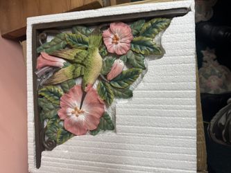 Decorative Hummingbird Shelf Brackets