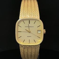 Girard Perregaux Unique Gold Plated Vintage Watch