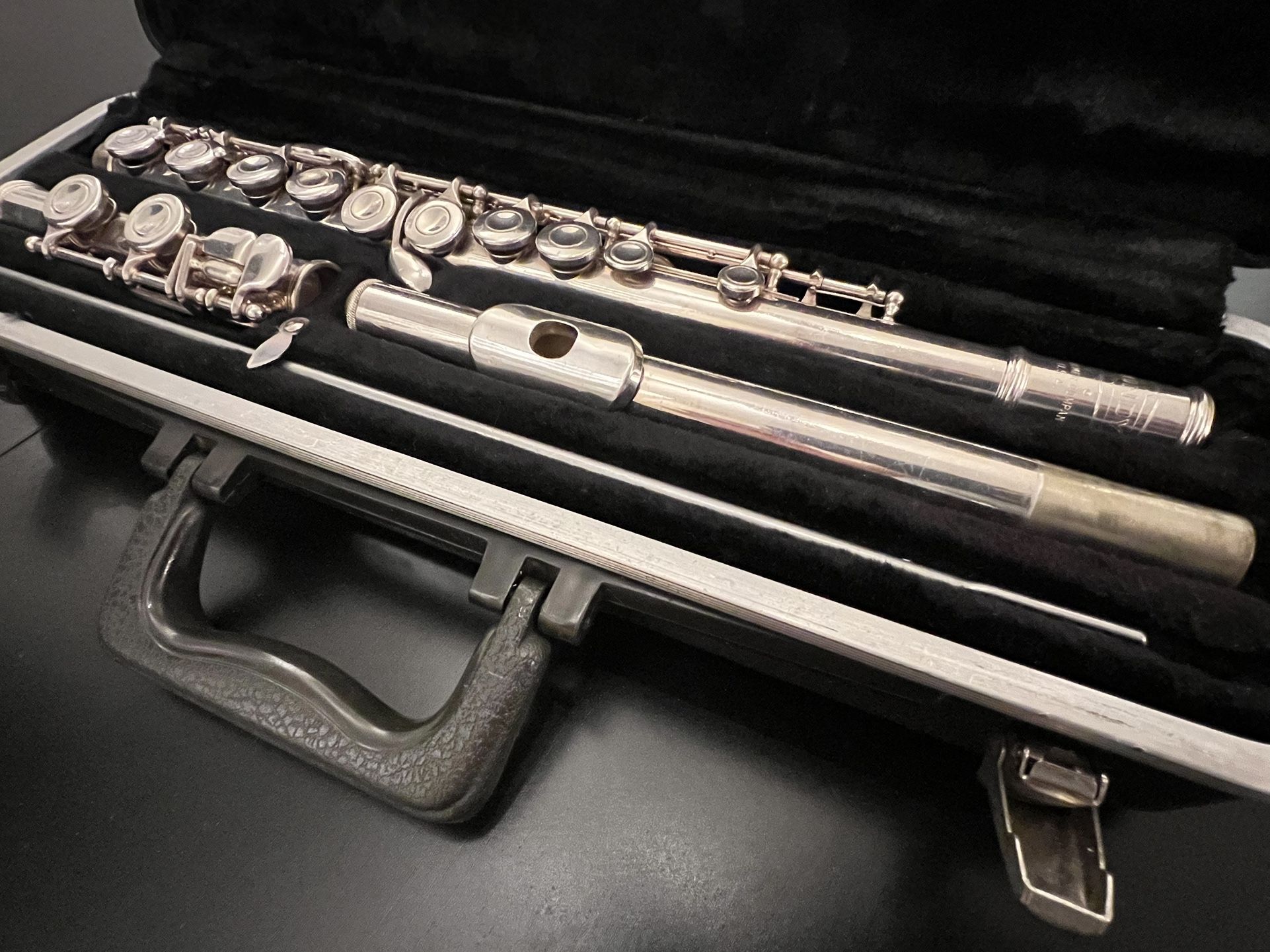 Seller Bundy Silver Plate Flute