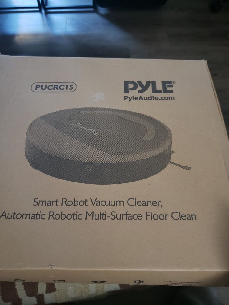 Smart robot vacuum cleaner
