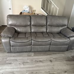 Grey Recliner Couches 