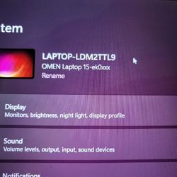 HP Gaming Computer Omen 15